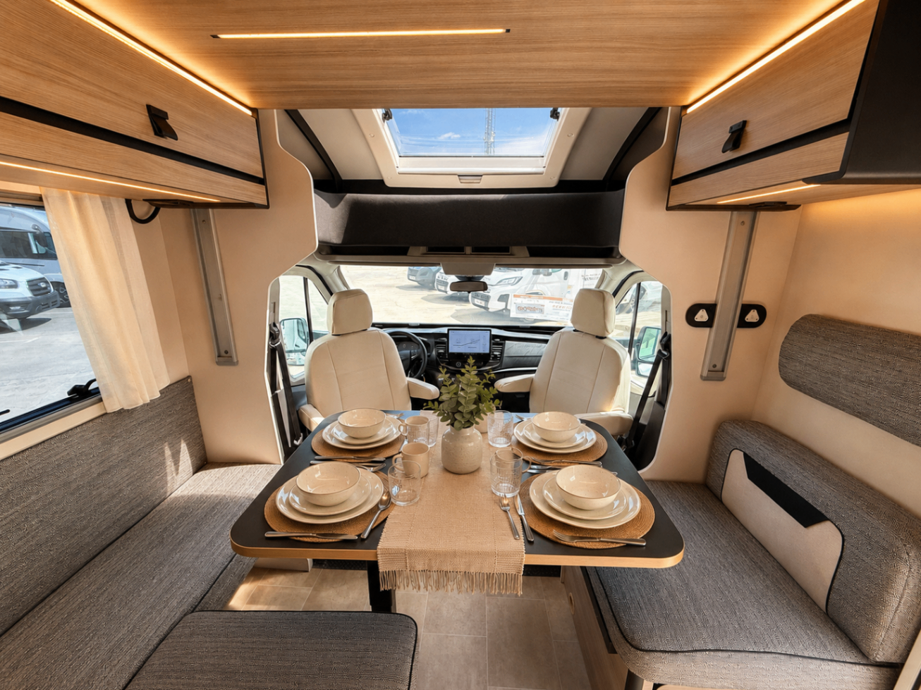 Dinette y acceso a cabina